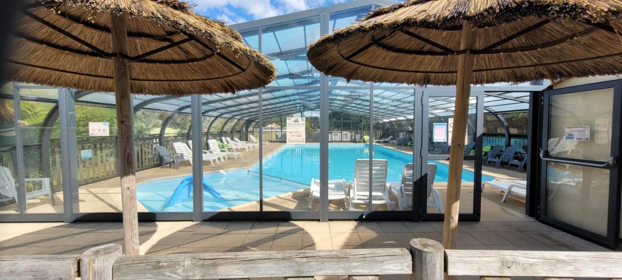 Mobil-Home Le Petit Paradis Vendeen Camping 3 Etoiles 7Km Des Plages Avrillé Eksteriør bilde