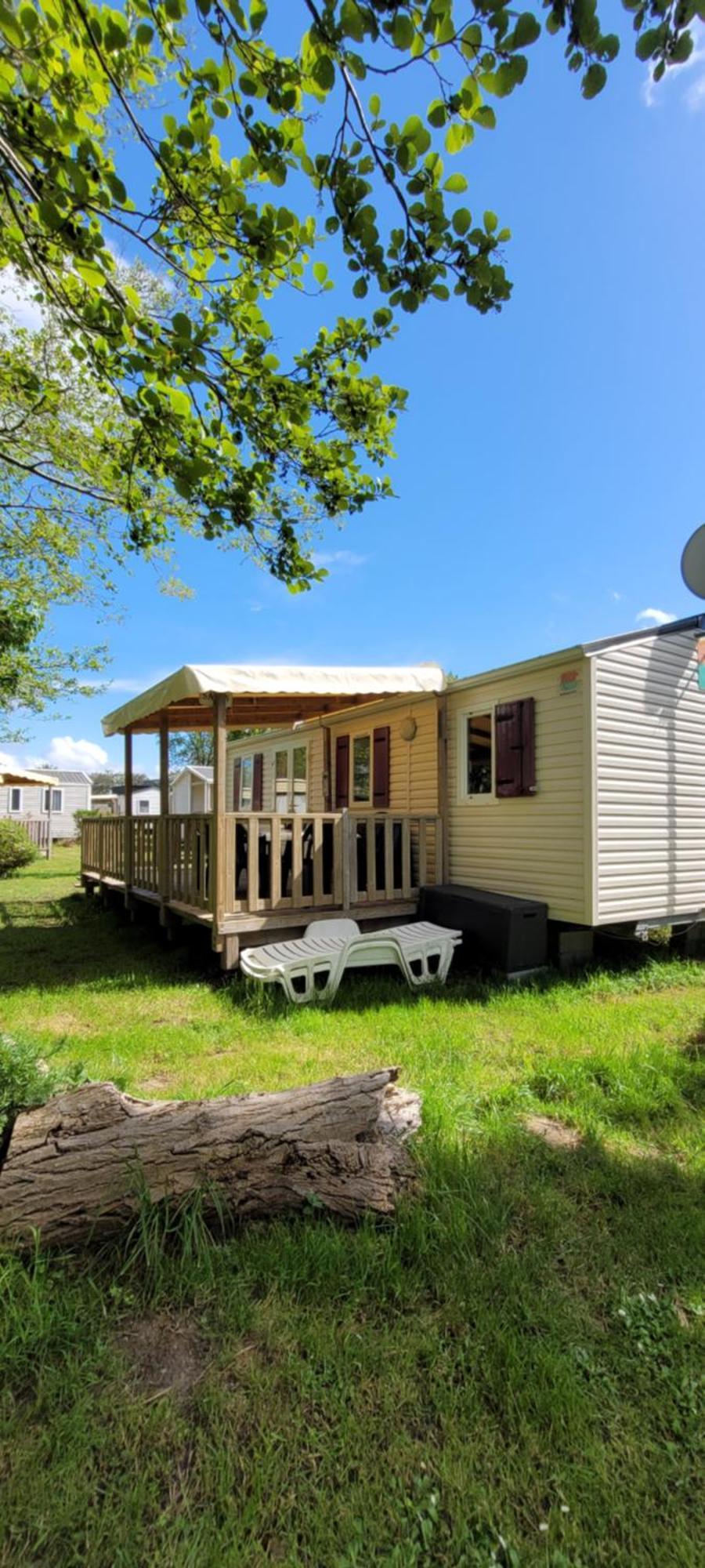 Mobil-Home Le Petit Paradis Vendeen Camping 3 Etoiles 7Km Des Plages Avrillé Eksteriør bilde