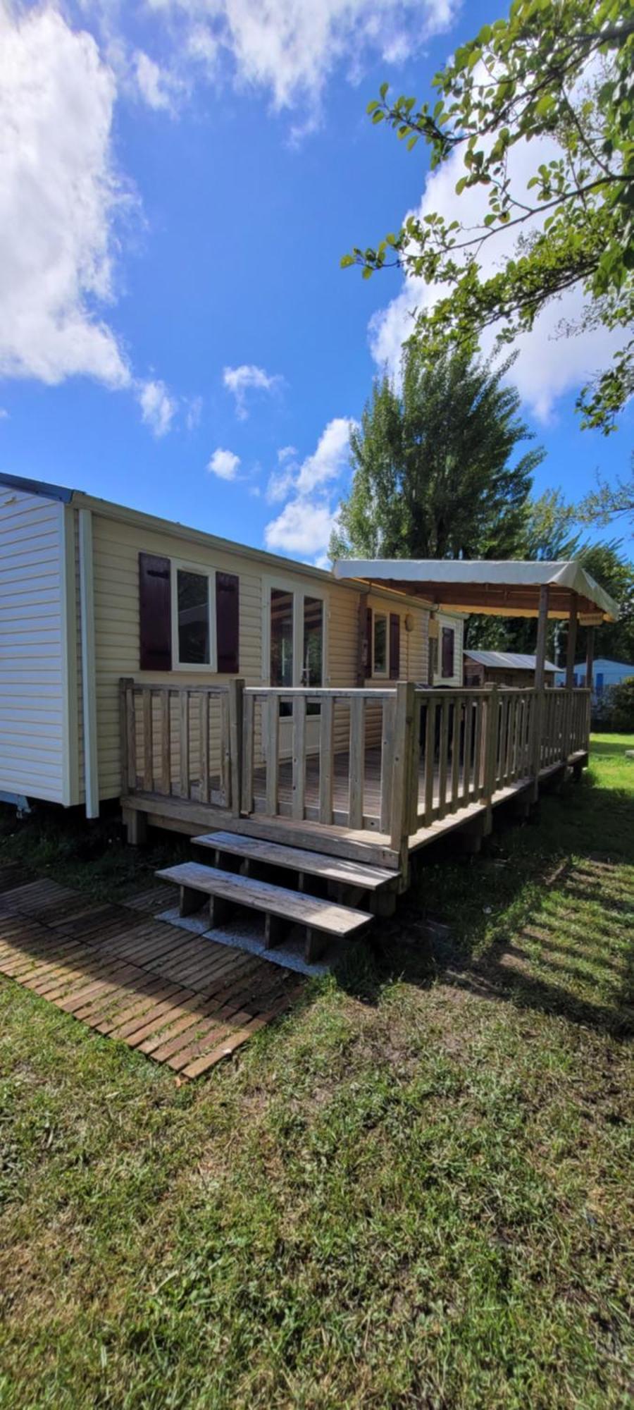 Mobil-Home Le Petit Paradis Vendeen Camping 3 Etoiles 7Km Des Plages Avrillé Eksteriør bilde