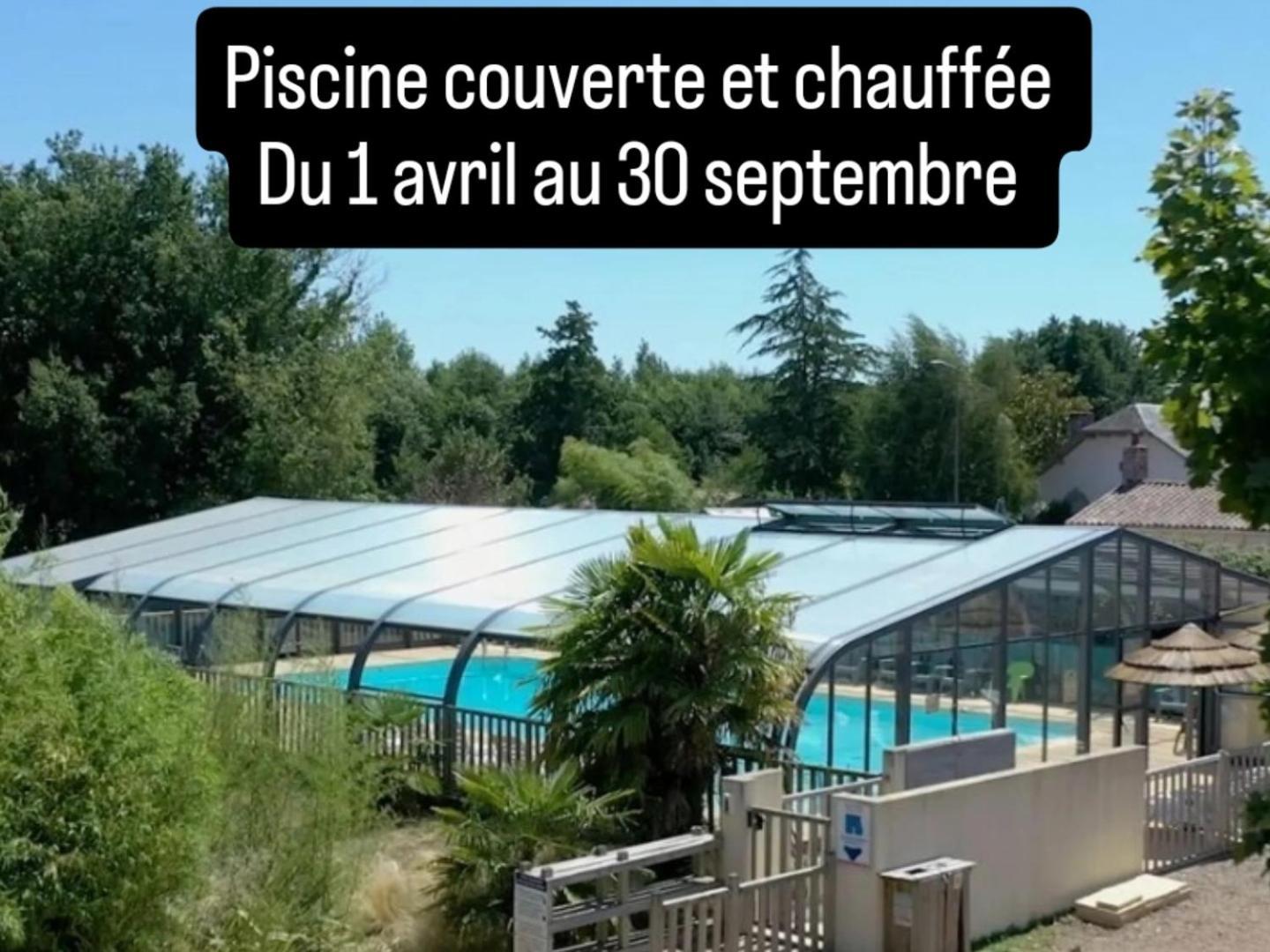 Mobil-Home Le Petit Paradis Vendeen Camping 3 Etoiles 7Km Des Plages Avrillé Eksteriør bilde
