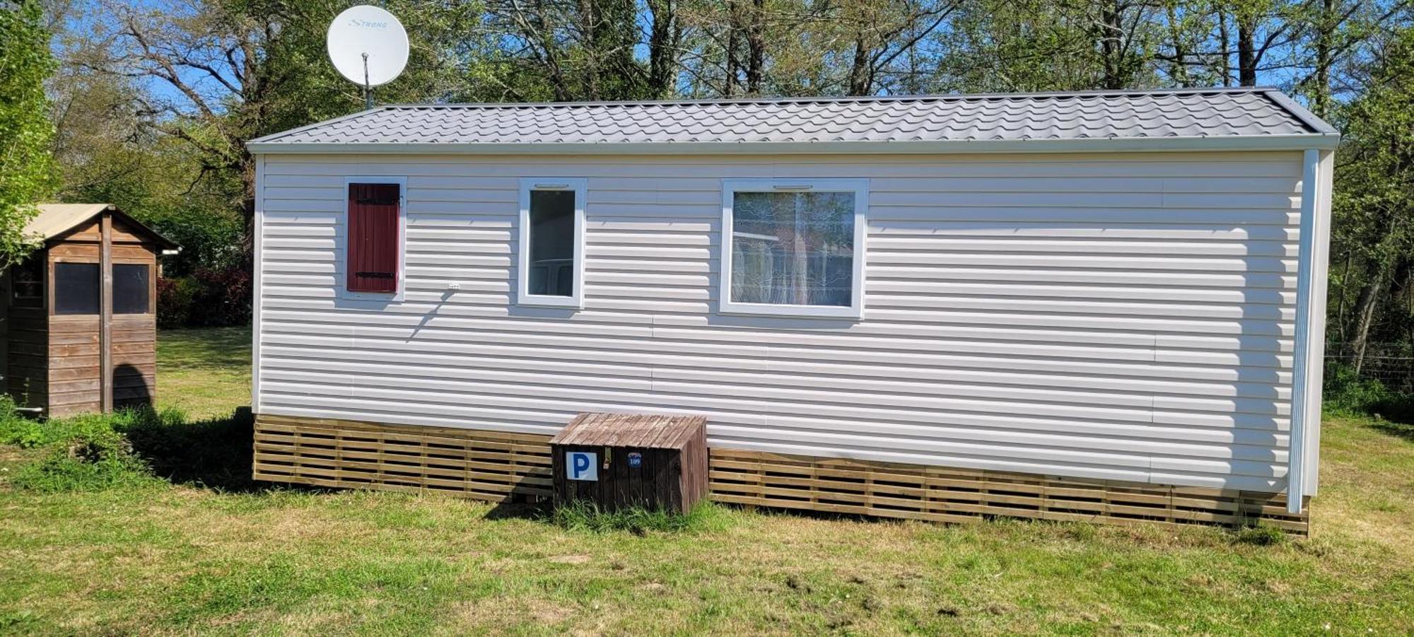 Mobil-Home Le Petit Paradis Vendeen Camping 3 Etoiles 7Km Des Plages Avrillé Eksteriør bilde