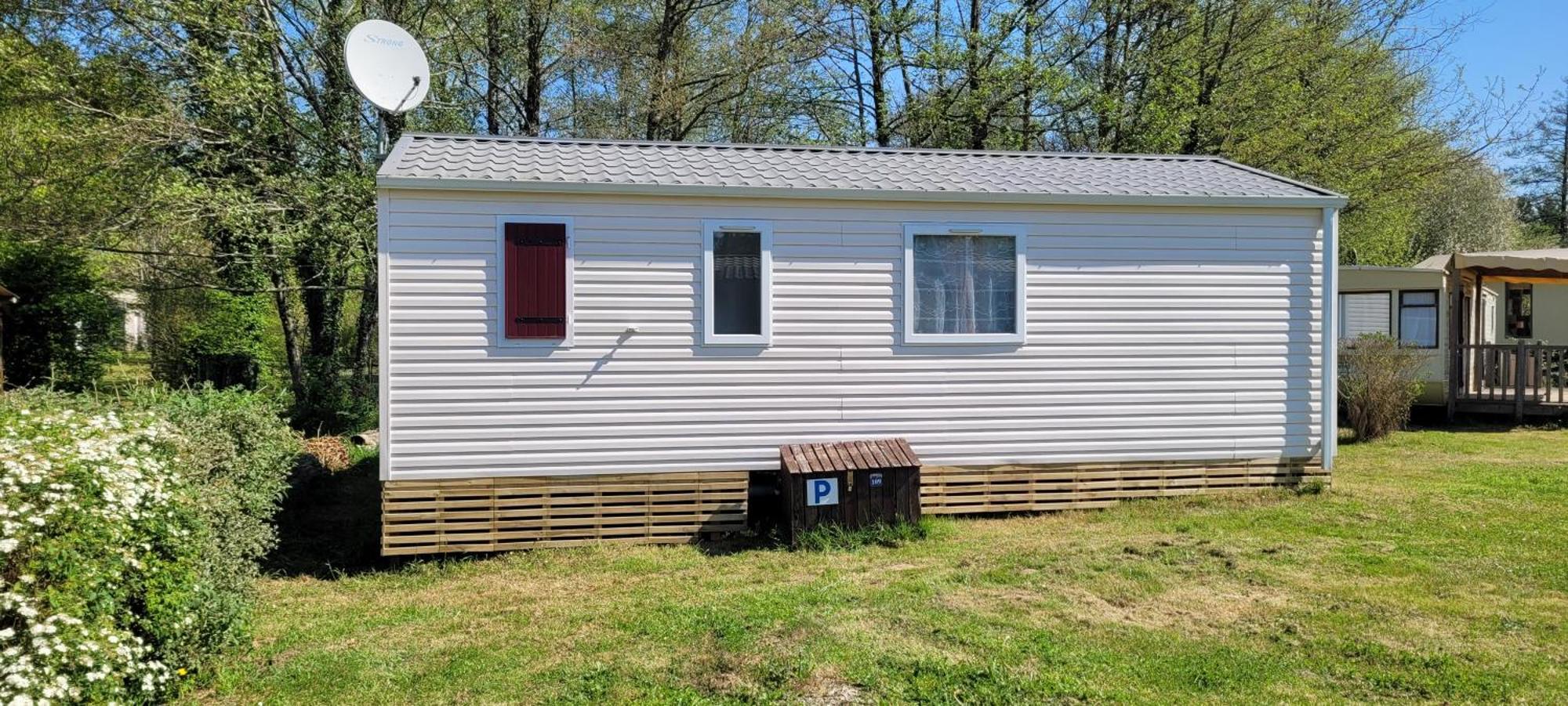 Mobil-Home Le Petit Paradis Vendeen Camping 3 Etoiles 7Km Des Plages Avrillé Eksteriør bilde